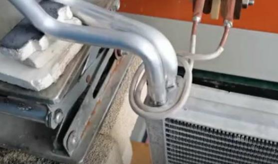 高频焊机开合式感应钎焊 解决焊接后无法取出问题
